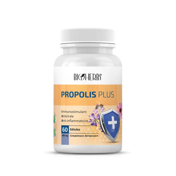 BIOHERBS PROPOLIS PLUS 60 GÉLULES