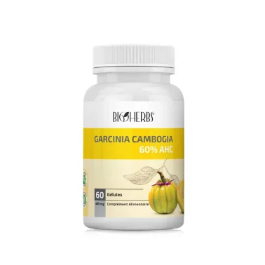 BIOHERBS GARCINIA CAMBOGIA 60 GÉLULES BIOHERBS GARCINIA CAMBOGIA 60 GÉLULES