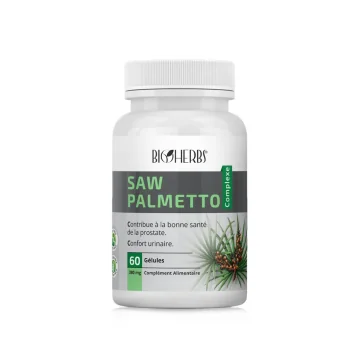 BIOHERBS SAW PALMETTO COMPLEXE  60 GÉLULES