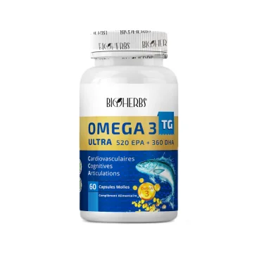 BIOHERBS OMÉGA 3 ULTRA TG 60 CAPSULES