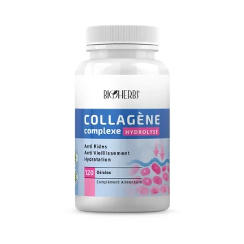 BIOHERBS COLLAGÈNE COMPLEXE HYDROLYSÉ 60 GÉLULES