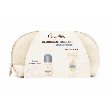 CAVAILLÈS DÉODORANT ROLL-ON INTENSE 48H + TROUSSE OFFERTE