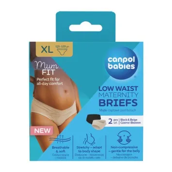 CANPOL BABIES LOW WAIST MATERNITY BRIEFS MUMFIT