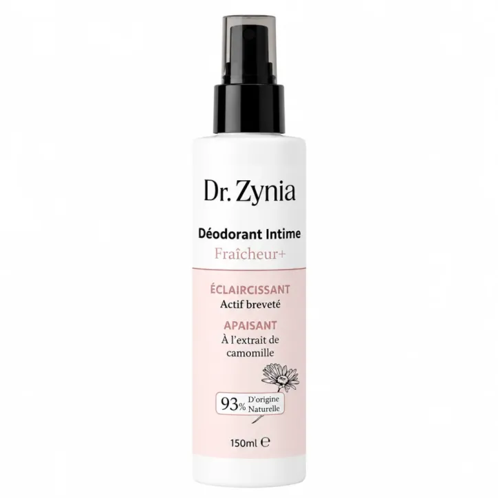 DR ZYNIA DEODORANT INTIME FRAICHEUR+ 150ML