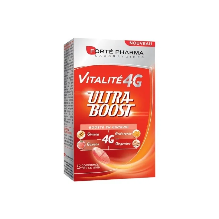 FORTE PHARMA VITALITE 4G ULTRA BOOST 30 COMPRIMES