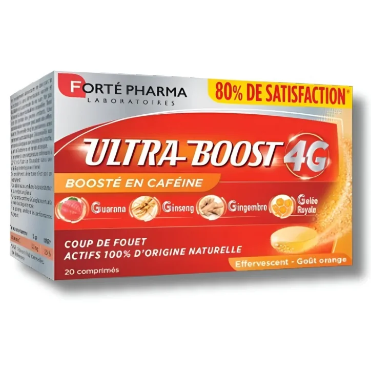 FORTÉ PHARMA VITALITÉ 4G ULTRA BOOST 20 COMPRIMÉS EFFERVESCENTS
