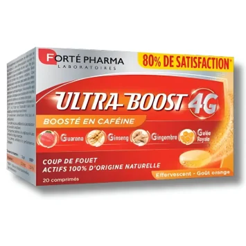 FORTÉ PHARMA VITALITÉ 4G ULTRA BOOST 20 COMPRIMÉS EFFERVESCENTS