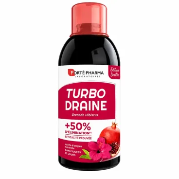 FORTE PHARMA TURBODRAINE GRENADE HIBISCUS 500 ML