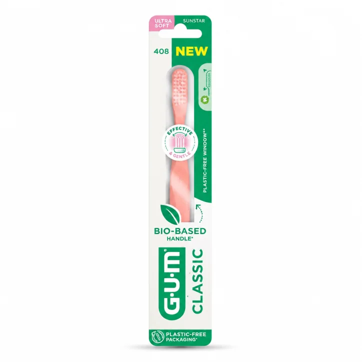 GUM CLASSIC BROSSE A DENT EXTRA SOUPLE 408