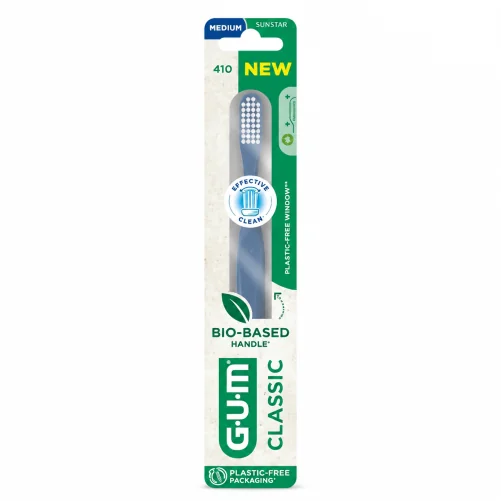 GUM CLASSIC BROSSE A DENT MEDIUM 410