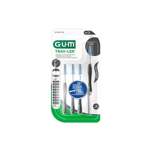 GUM TRAV-LER BROSSETTE INTERDENTAIRE BOITE DE 4 1619