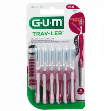 GUM BROSSETTE INTERDENTAIRE TRAVLER 1,4MM 1612