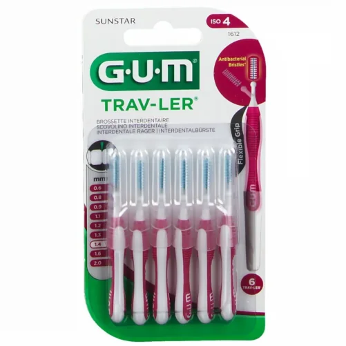 GUM BROSSETTE INTERDENTAIRE TRAVLER 1,4MM 1612