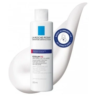 LA ROCHE POSAY KERIUM DS SHAMPOING TRAITANT ANTIPELLICULAIRE PURIFIANT INTENSIF 200 ML
