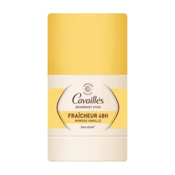 CAVAILLES STICK DEODORANT FRAICHEUR 48H MIMOSA VANILLE STICK 50G