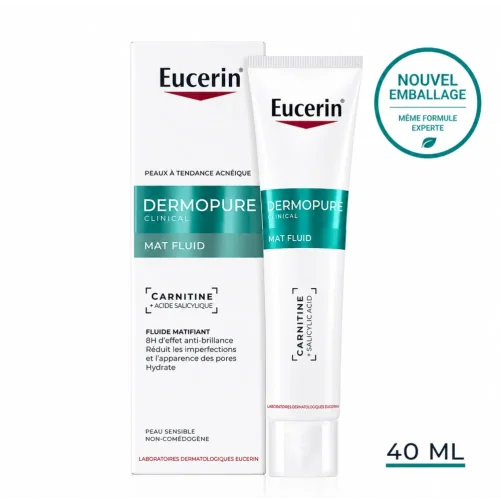 EUCERIN DERMOPURE CLINICAL FLUIDE MATIFIANT 40ML