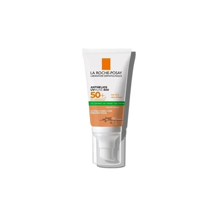 LA ROCHE POSAY ANTHELIOS UVMUNE400 OIL CONTROL GEL-CRÈME TEINTÉ SPF50+