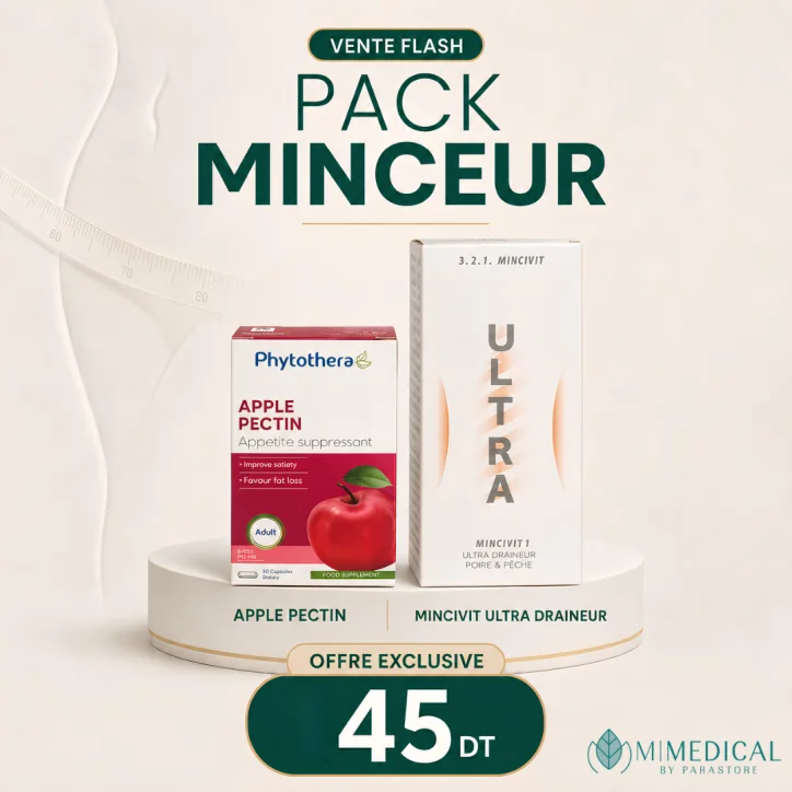 PHYTOTHERA PACK MINCEUR APPLE PECTIN + MINCIVIT ULTRA DRAINEUR