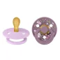 BIBS 02 SUCETTES COLOUR PACIFIER LIBERTY CHAMOMILE LAWN VIOLET SKY MIX SIZE 1 0M+