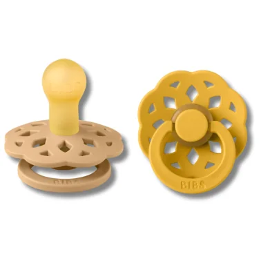 BIBS BOHEME NATURAL RUBER LOT DE 2 SUCETTES 1ER AGE BIBS BOHEME NATURAL RUBER LOT DE 2 SUCETTES 1ER AGE