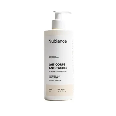NUBIANCE LAIT CORPS CORRECTEUR D’HYPERPIGMENTATIONS 500 ML NUBIANCE LAIT CORPS CORRECTEUR D’HYPERPIGMENTATIONS 500 ML