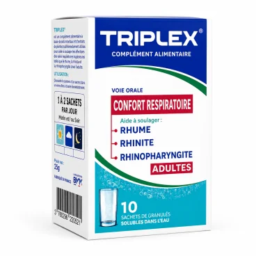TRIPLEX CONFORT RESPIRATOIRE AD BT 10
