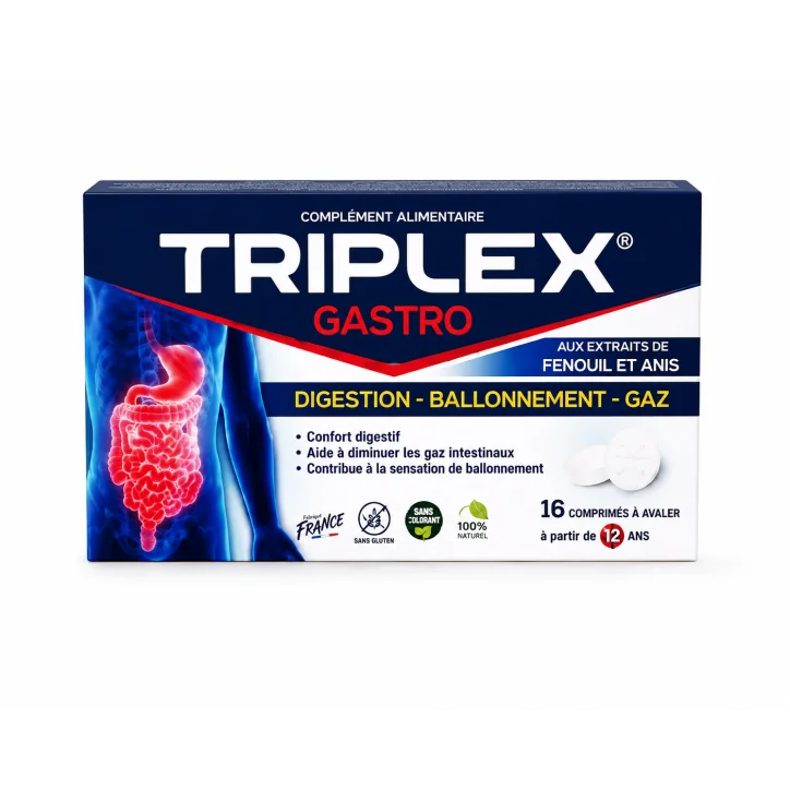 TRIPLEX GASTRO 16 COMPRIMES
