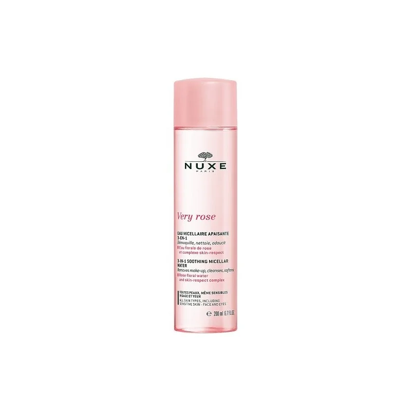 NUXE VERY ROSE EAU MICELLAIRE APAISANTE 3-EN-1