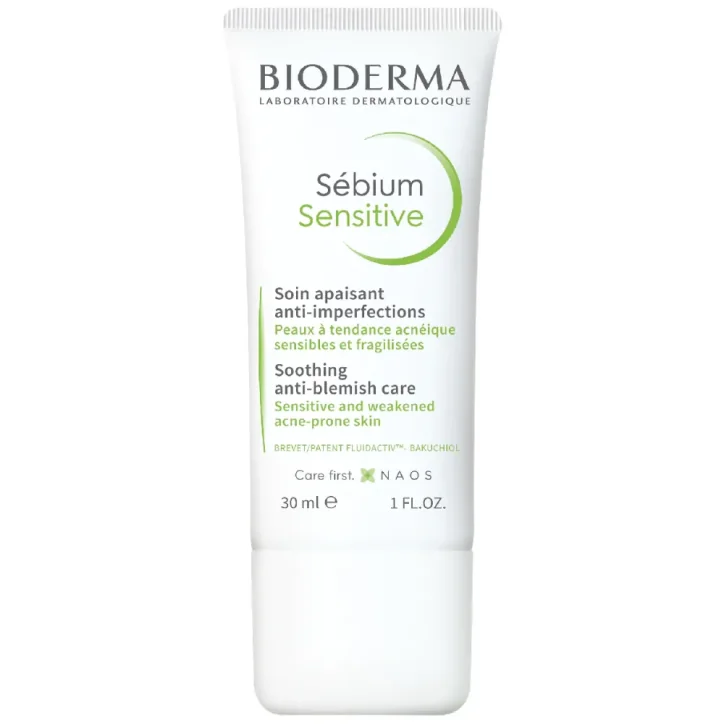 BIODERMA SEBIUM SENSITIVE SOIN APAISANT 30ML