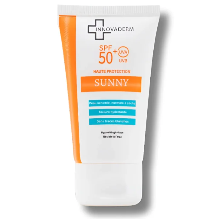 INNOVADERM SUNNY ECRAN PEAU NORMALE A SECHE SPF 50+