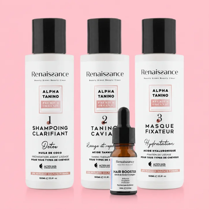 RENAISSANCE ALPHA TANINO PREMIUM ORGANIC + HAIR BOOSTER CAVIAR & COLLAGÈNE