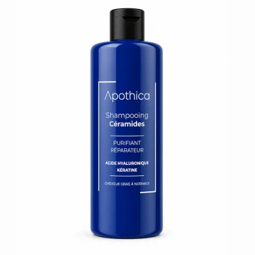 APOTHICA SHAMPOOING CERAMIDES CHEVEUX GRAS À NORMAUX 400ML