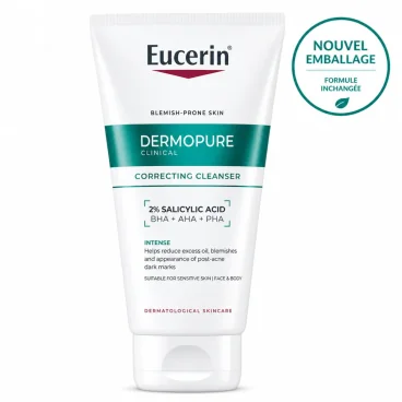 EUCERIN DERMOPURE GEL NETTOYANT TRIPLE ACTION 150ML