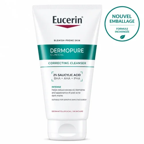 EUCERIN DERMOPURE GEL NETTOYANT TRIPLE ACTION 150ML