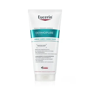 EUCERIN DERMOPURE CLINICAL CRÈME CORPS CORRECTRICE PEAUX À TENDANCE ACNÉIQUE 200ML