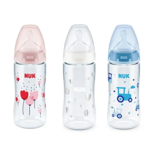 NUK BIBERON 0-6 M TEMPERATURE 300 ML