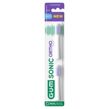 GUM SONIC ORTHO RECHARGES BROSSE À DENT