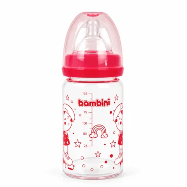 BAMBINI BIBERON LARGE EN VERRE 240ML