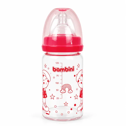 BAMBINI BIBERON LARGE EN VERRE 240ML
