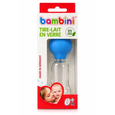 BAMBINI TIRE LAIT MANUEL EN VERRE
