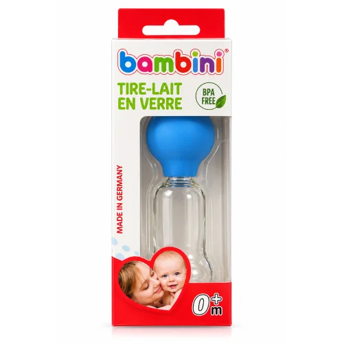 BAMBINI TIRE LAIT MANUEL EN VERRE