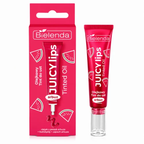 BIELENDA JUICY LIPS HUILE A LEVRES TEINTEE PASTEQUE 10G