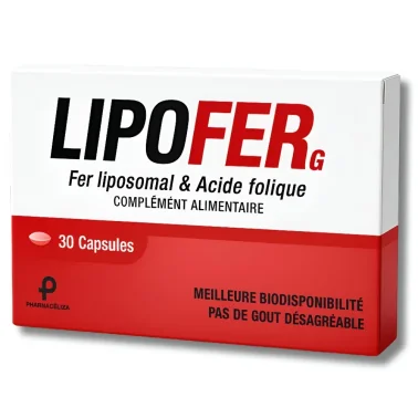 PHARMAVERA LIPOFER 30 CAPSULES