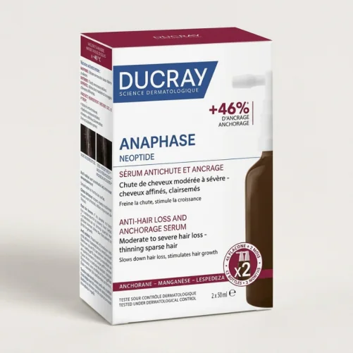 DUCRAY ANAPHASE NEOPTIDE SÉRUM ANTICHUTE ET ANCRAGE 2X50ML
