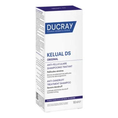 DUCRAY KELUAL DS ORIGINAL SHAMPOOING TRAITANT ANTI-PELLICULAIRE 100ML DUCRAY KELUAL DS ORIGINAL SHAMPOOING TRAITANT ANTI-PELLICULAIRE 100ML