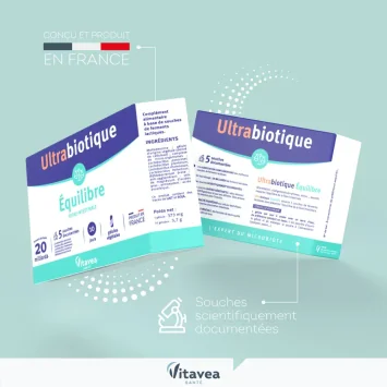 VITAVEA ULTRABIOTIQUE EQUILIBRE BALANCE 10 GELULES