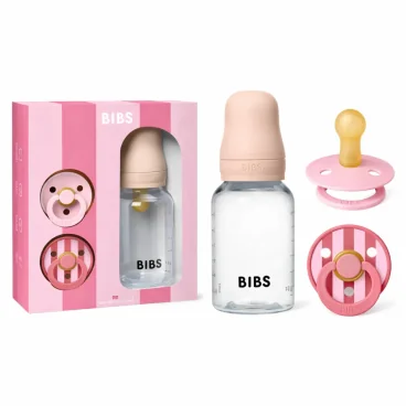 BIBS COFFRET CADEAU BABY SPRINKLE BLUSH PINK