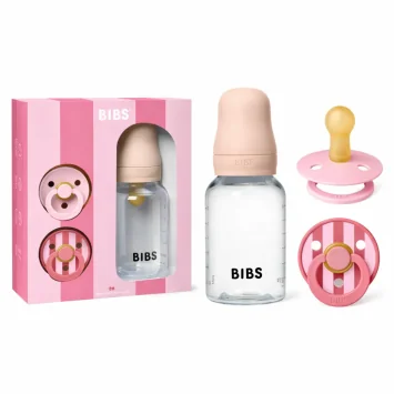BIBS COFFRET CADEAU BABY SPRINKLE BLUSH PINK