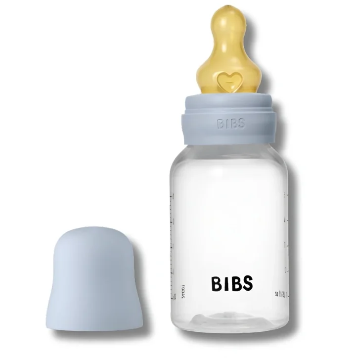 BIBS BIBERON LATEX SLOW FLOW BLUE 150ML