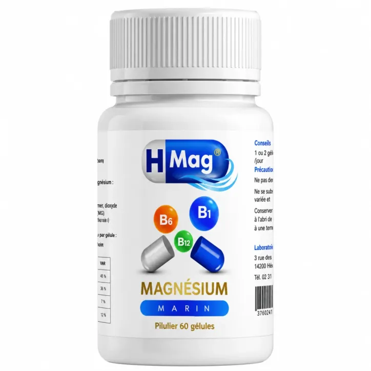 YOUNG HEALTH HMAG MAGNESIUM MARIN 60 GELULES